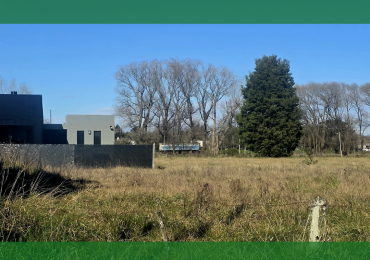 ¡VENTA! Gral. Madariaga, Bs. As.  Te presentamos este espectacular lote unifamiliar en zona residencial, rodeado de construcciones de gran nivel y un entorno de tranquilidad.